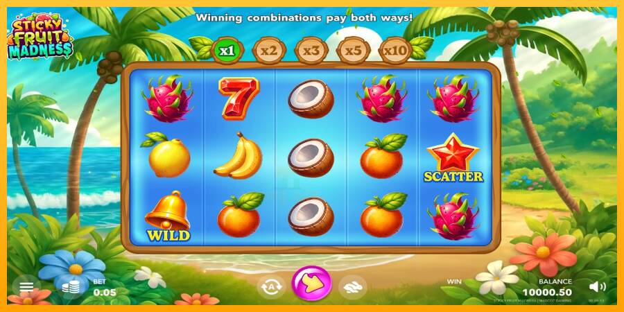 Sticky Fruit Madness gaming machine for money, picture 4