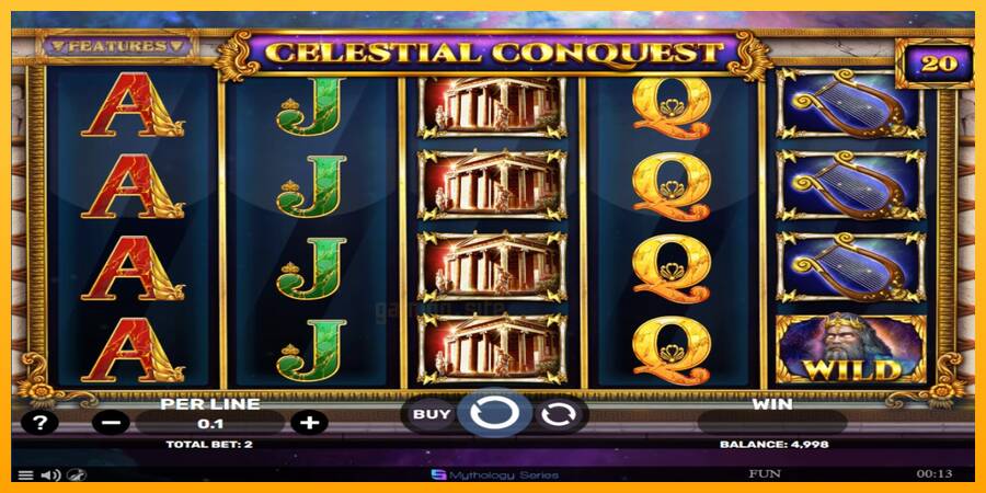 Celestial Conquest gaming machine for money, picture 2