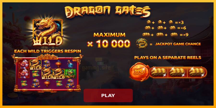 Dragon Gates gaming machine for money, picture 1