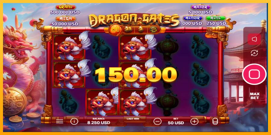 Dragon Gates gaming machine for money, picture 3