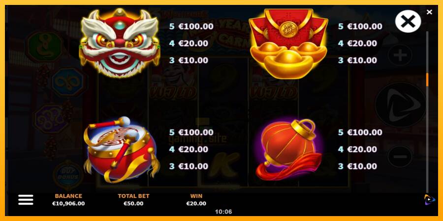 3 Wonders New Year Carnival gaming machine for money, picture 6