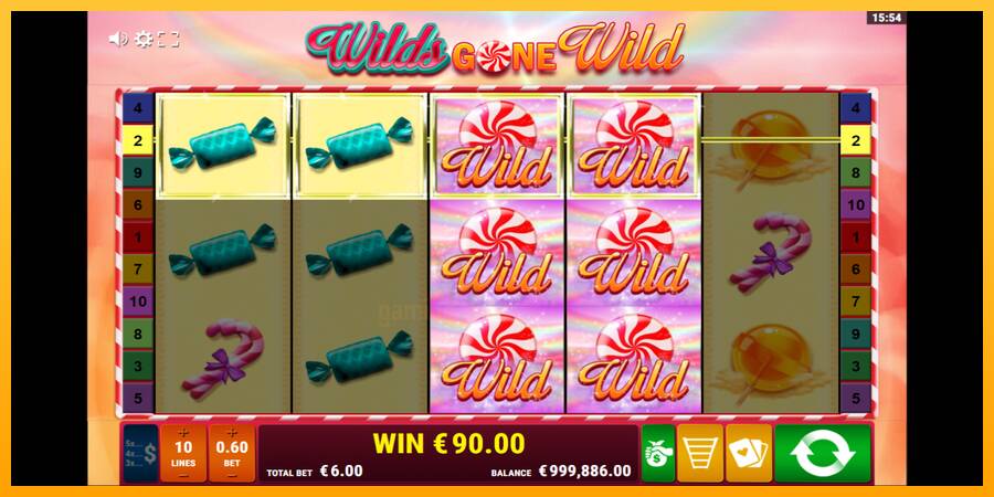 Wilds Gone Wild gaming machine for money, picture 3