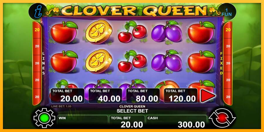 Clover Queen gaming machine for money, picture 1