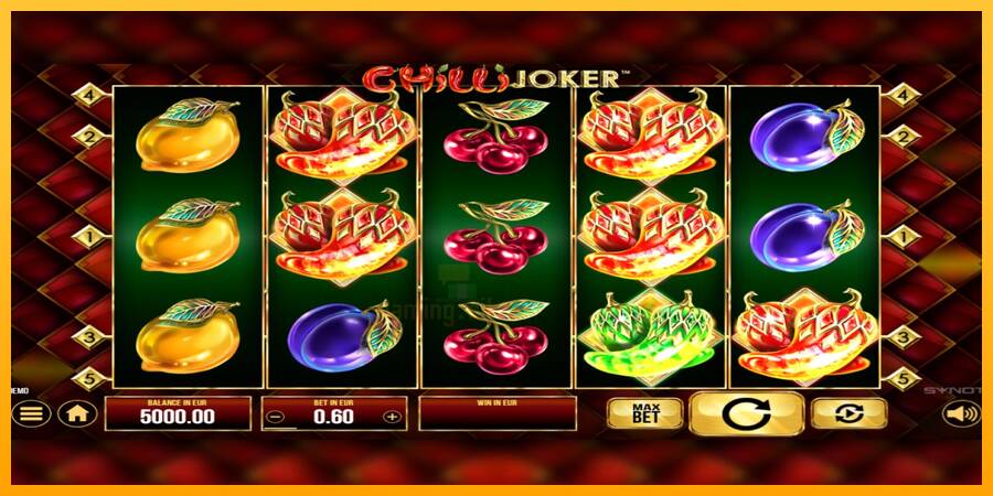 Chilli Joker gaming machine for money, picture 1