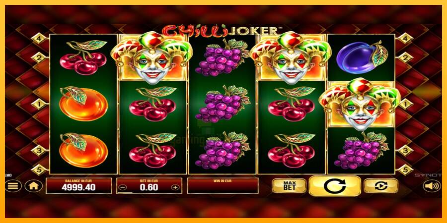 Chilli Joker gaming machine for money, picture 2