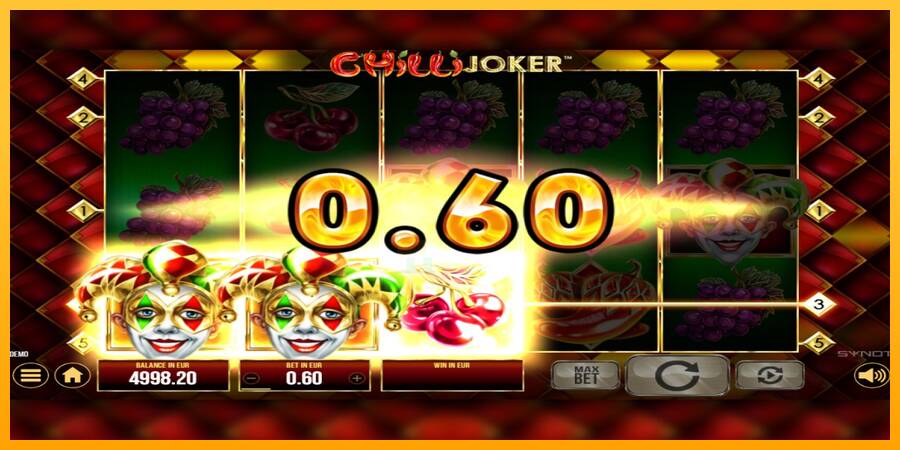 Chilli Joker gaming machine for money, picture 3