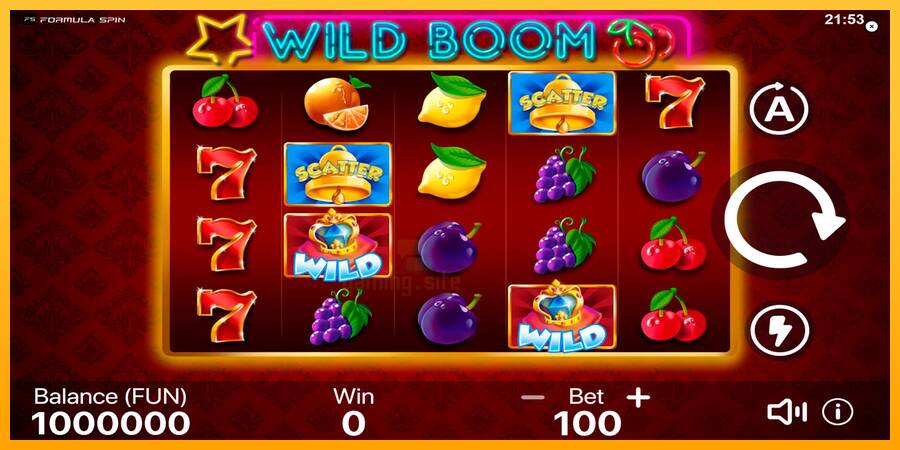 Wild Boom gaming machine for money, picture 1