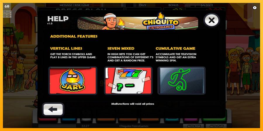 Chiquito FistroGames gaming machine for money, picture 7