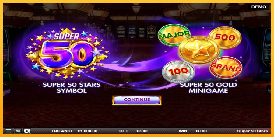 Super 50 Stars gaming machine for money, picture 1