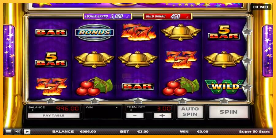 Super 50 Stars gaming machine for money, picture 2