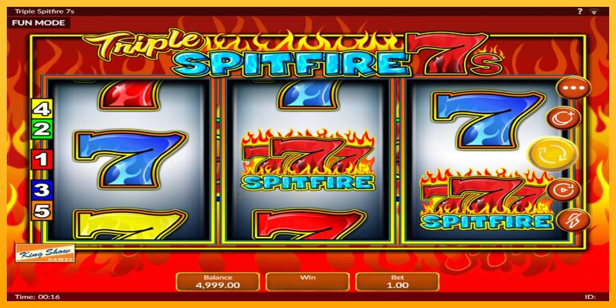 Triple 777 Spitfire gaming machine for money, picture 2