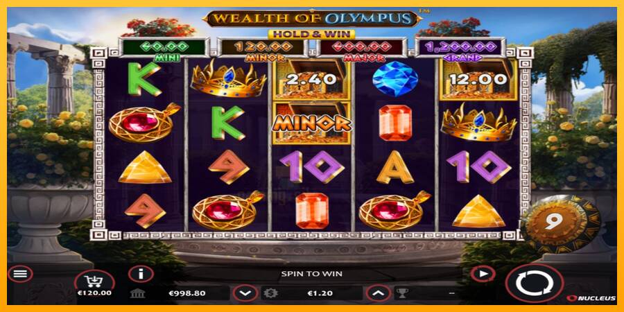 Wealth of Olympus gaming machine for money, picture 1