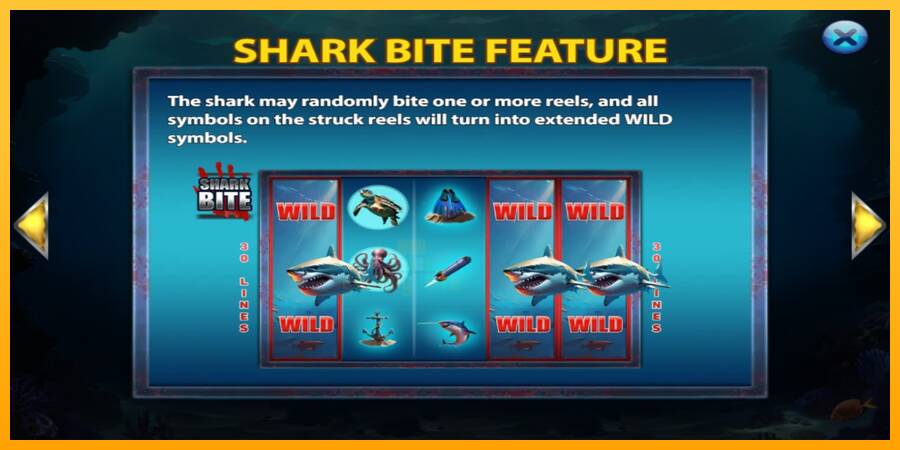 Shark Bite gaming machine for money, picture 5