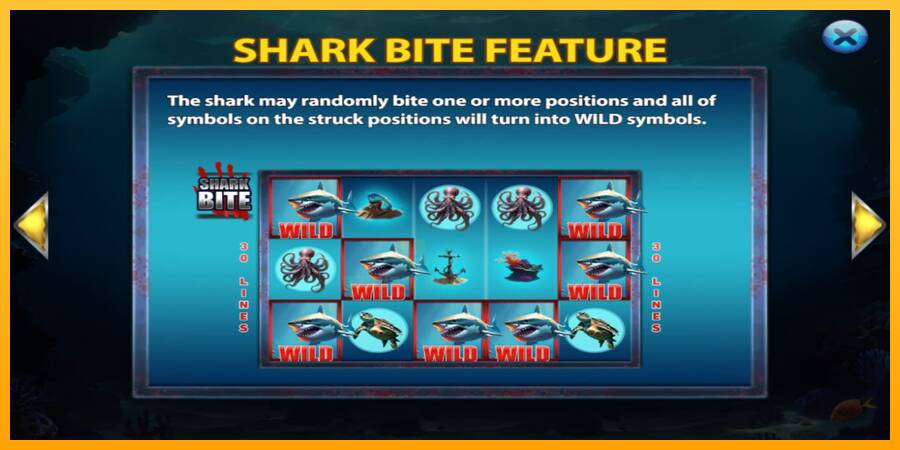 Shark Bite gaming machine for money, picture 6