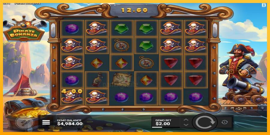 Pirate Bonanza gaming machine for money, picture 3