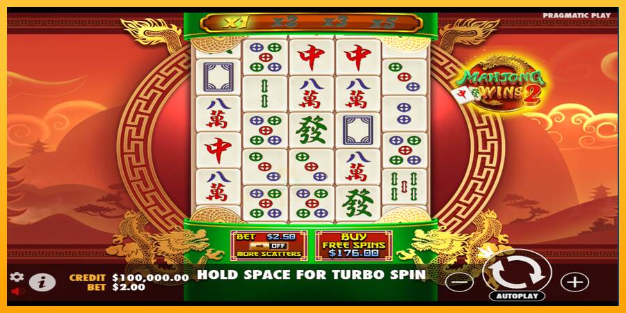 Mahjong Wins 2 gaming machine for money, picture 1