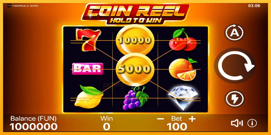 Coin Reel: Hold to Win gaming machine for money, picture 1