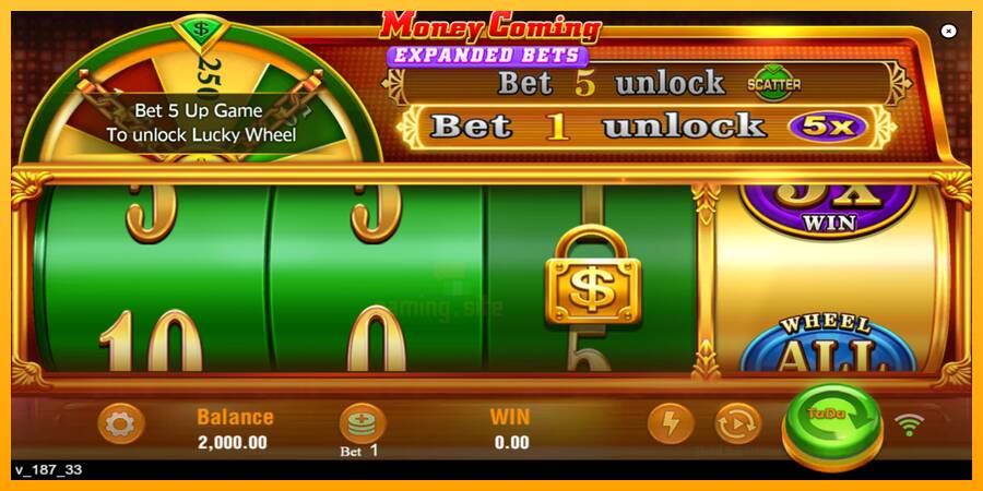 Money Coming 2 – Expanded Bets gaming machine for money, picture 2