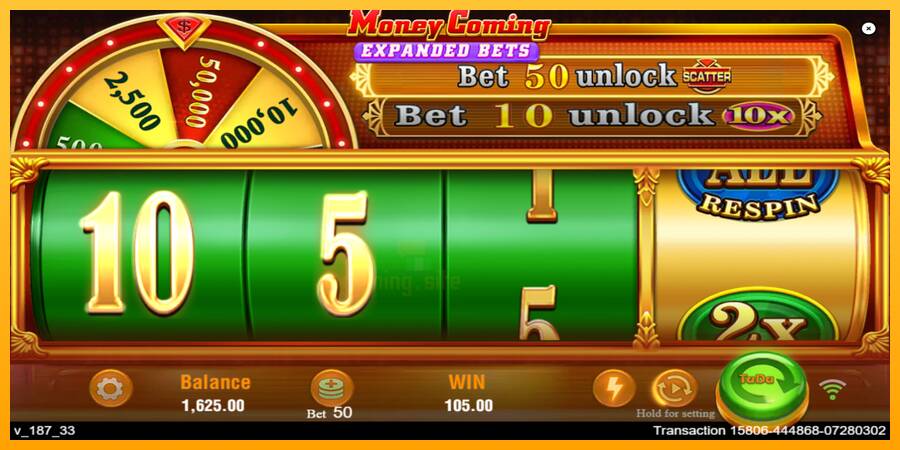 Money Coming 2 – Expanded Bets gaming machine for money, picture 4