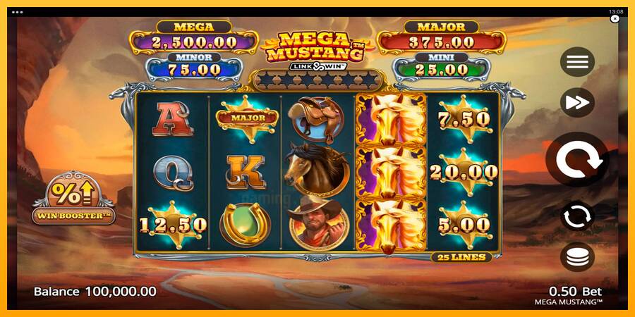 Mega Mustang gaming machine for money, picture 1