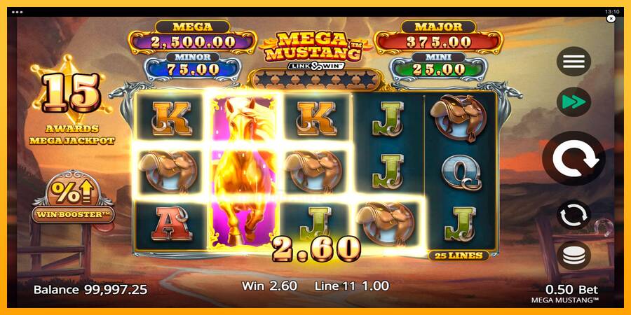 Mega Mustang gaming machine for money, picture 4