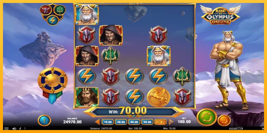 Rise of Olympus Origins gaming machine for money, picture 3