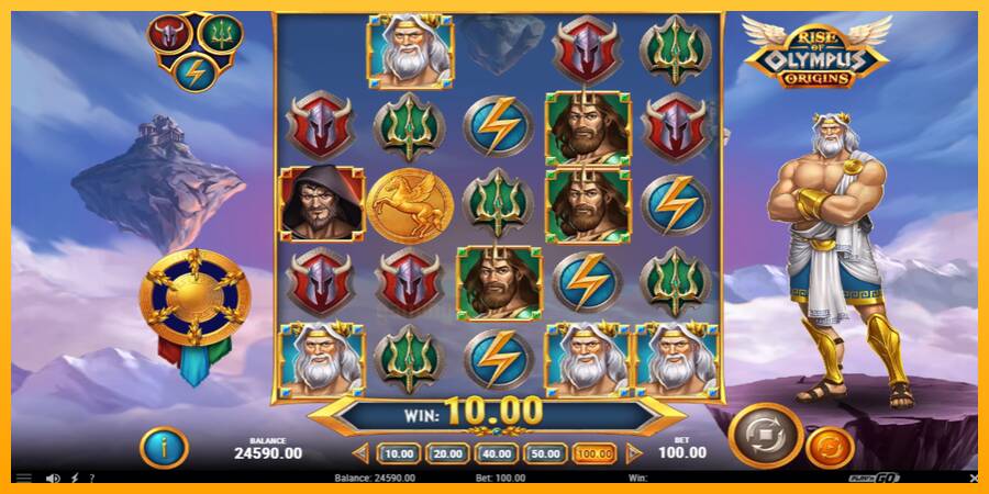 Rise of Olympus Origins gaming machine for money, picture 4