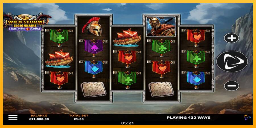 Wild Storm Legionnaire gaming machine for money, picture 2