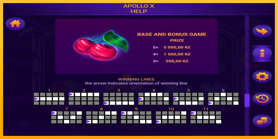 Apollo X gaming machine for money, picture 6