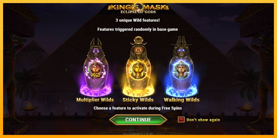 King’s Mask Eclipse of Gods gaming machine for money, picture 1