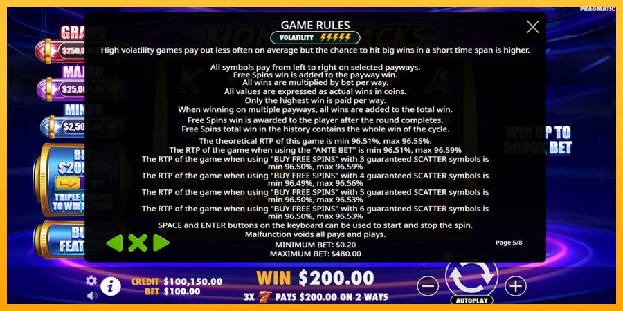 Money Blitz gaming machine for money, picture 7