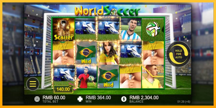 World Soccer Slot gaming machine for money, picture 4