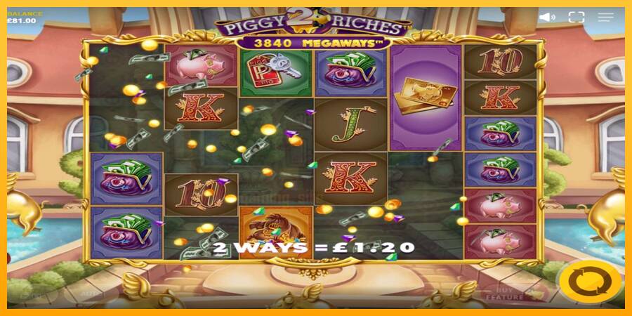 Piggy Riches 2 Megaways gaming machine for money, picture 3