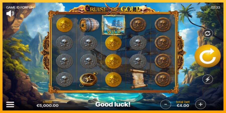 Cruise of Gold gaming machine for money, picture 1