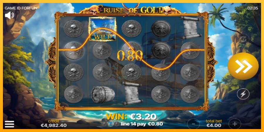 Cruise of Gold gaming machine for money, picture 2