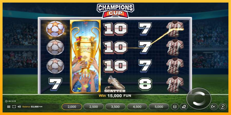 Champions Cup gaming machine for money, picture 2