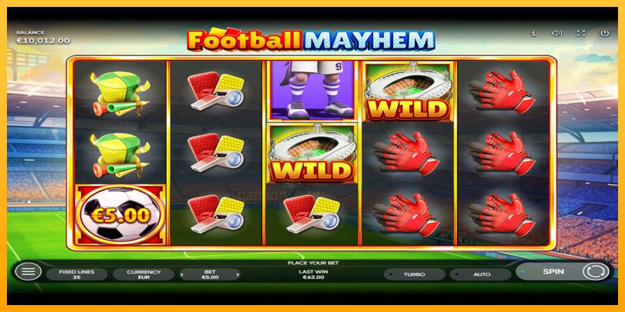 Football Mayhem gaming machine for money, picture 2