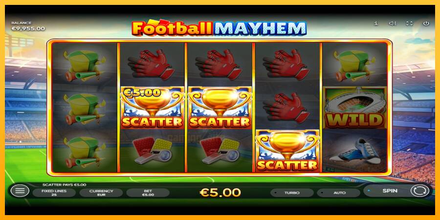 Football Mayhem gaming machine for money, picture 3