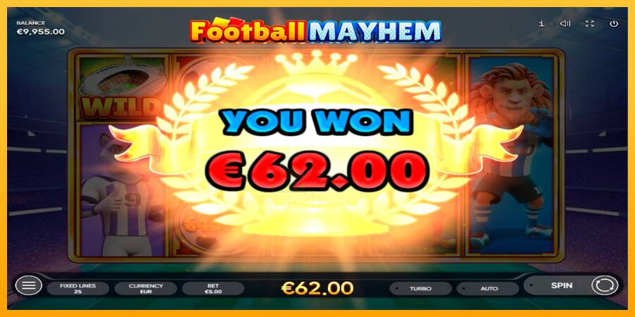 Football Mayhem gaming machine for money, picture 4