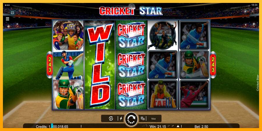 Cricket Star gaming machine for money, picture 7