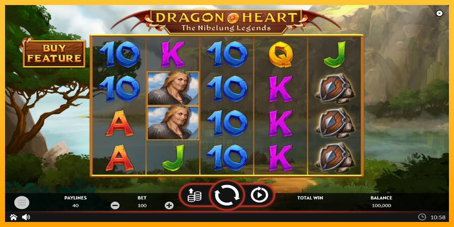 Dragon Heart gaming machine for money, picture 2