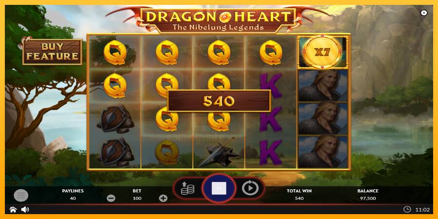 Dragon Heart gaming machine for money, picture 3