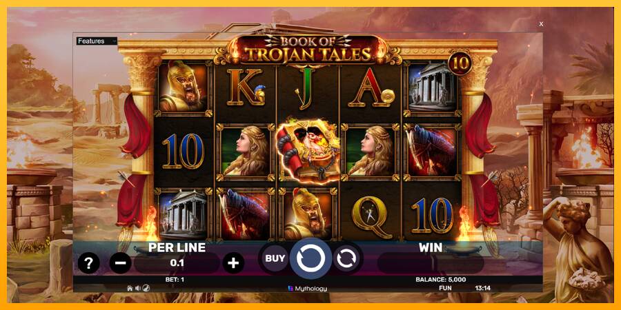 Book of Trojan Tales gaming machine for money, picture 2