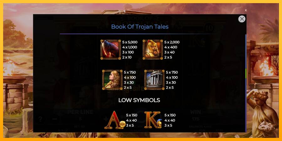 Book of Trojan Tales gaming machine for money, picture 6