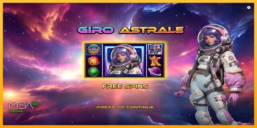 Giro Astrale gaming machine for money, picture 1