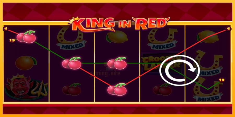 King in Red gaming machine for money, picture 4