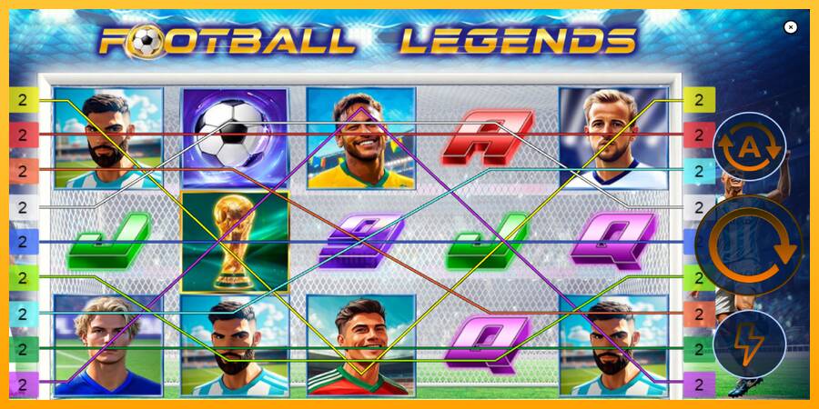 Football Legends gaming machine for money, picture 2