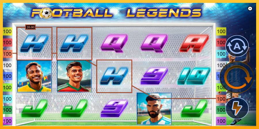 Football Legends gaming machine for money, picture 4