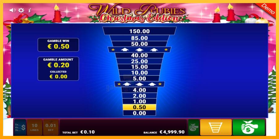 Wild Rubies Сhristmas Edition gaming machine for money, picture 4