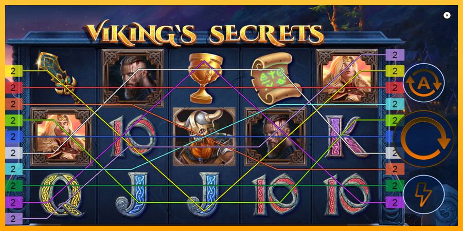 Vikings Secrets gaming machine for money, picture 2